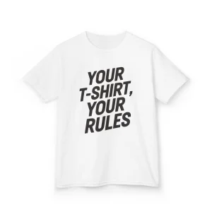 T-shirt Dziecięcy z nadrukiem Your T-shirt Your Rules